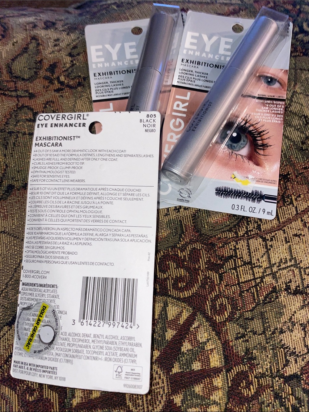 COVERGIRL Exhibitionist Mascara Trio — Black